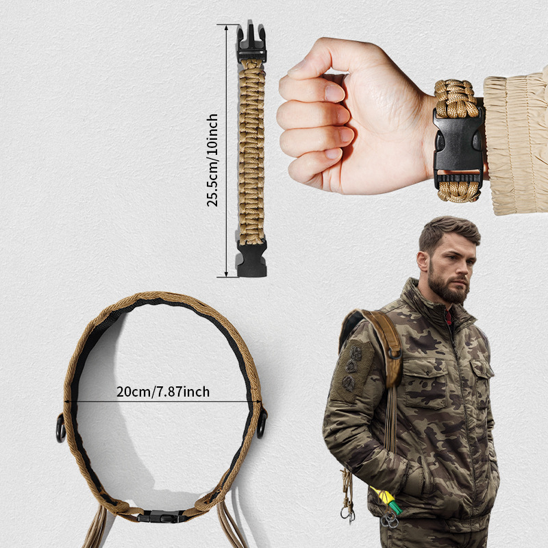Hunting Camp Outdoor Supplies - طوق تروس خارجي، مستلزمات التخييم والصيد