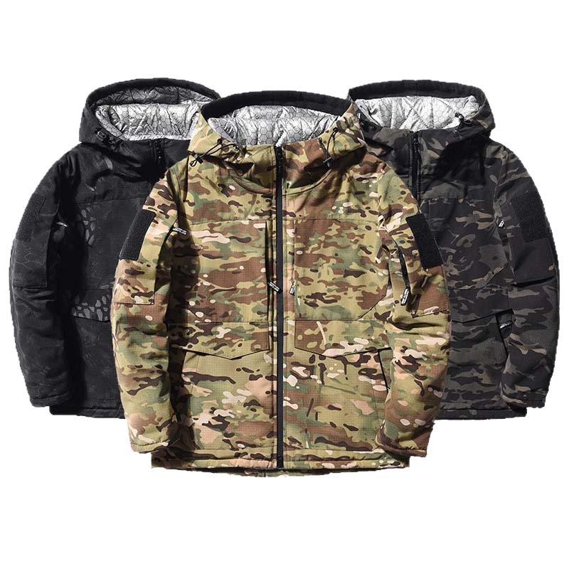 Outdoor Hunting Coat - الرجال التدفئة سترات التكتيكية سترة الشتاء