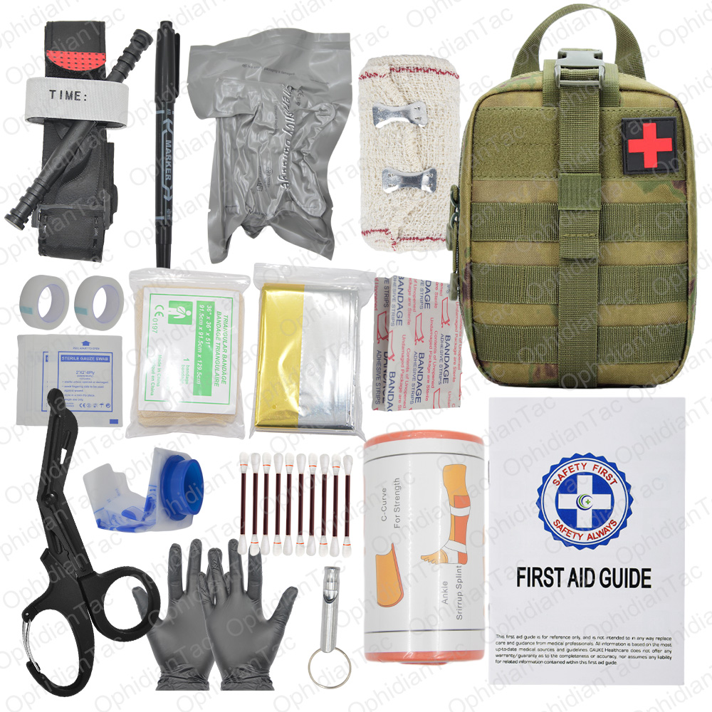 Hunting Camp Outdoor Supplies - 17 قطعة من معدات الطوارئ للتخييم