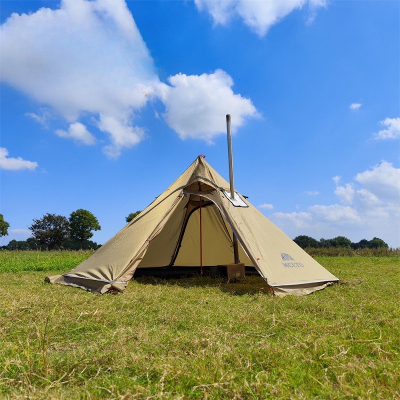Hunting Camp Outdoor Supplies - الشتاء التخييم خيمة الهرم الكبيرة 3-5