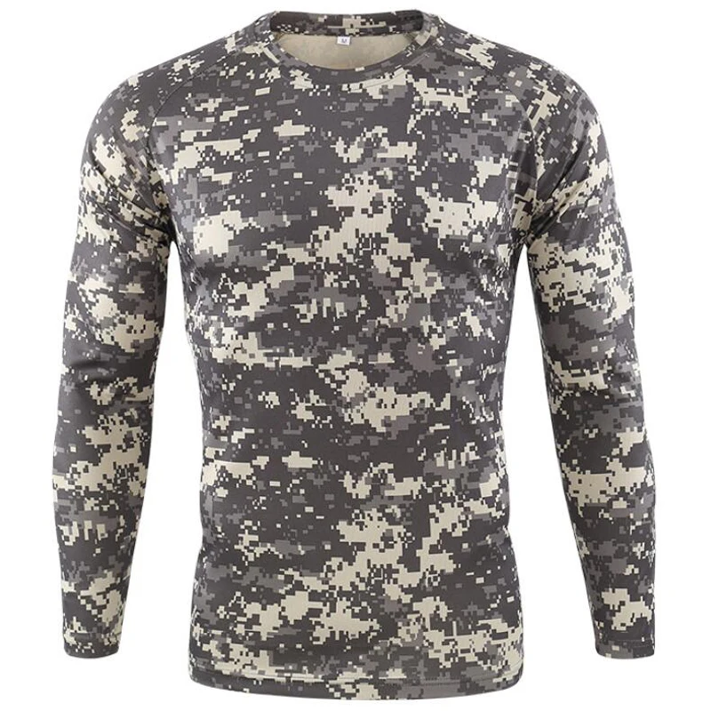 تي شيرت مموه بأكمام طويلة للرج - مراجعة Outdoor Hunting T Shirts وسعره