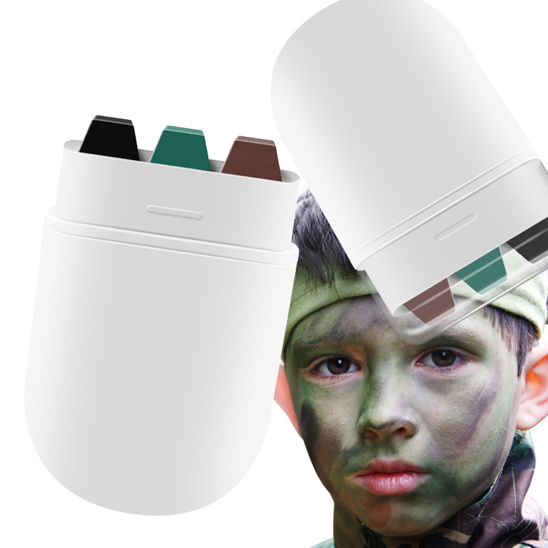 قلم طلاء وجه مموه جديد، معدات  - مراجعة Camo Face Paint وسعره