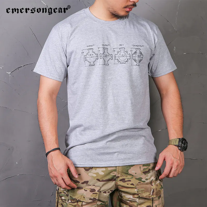 ايمرسونجير الثقافة التكتيكية ت - مراجعة Outdoor Hunting T Shirts وسعره