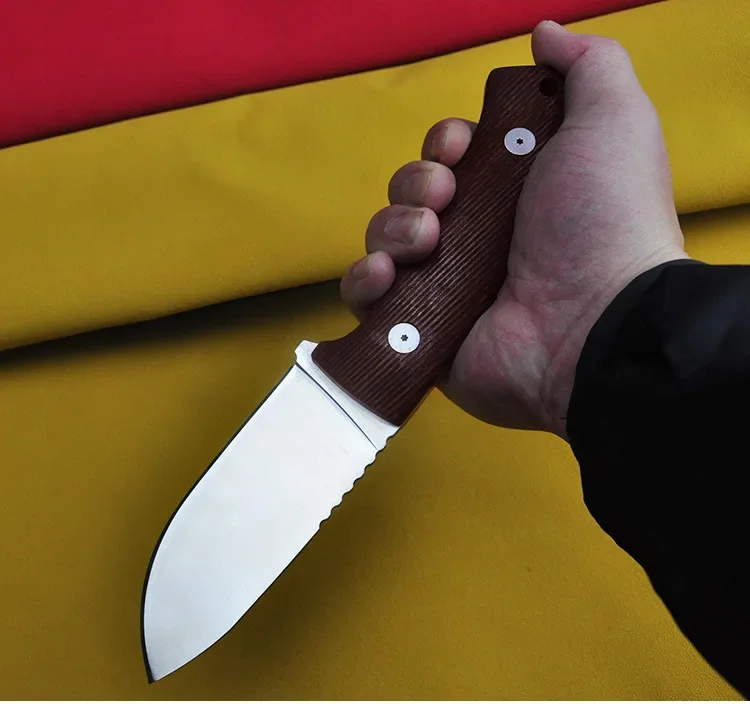 سكين نجاة إيطالي من سبيكة D2 ، - مراجعة Hunting Camp Outdoor Supplies وسعره