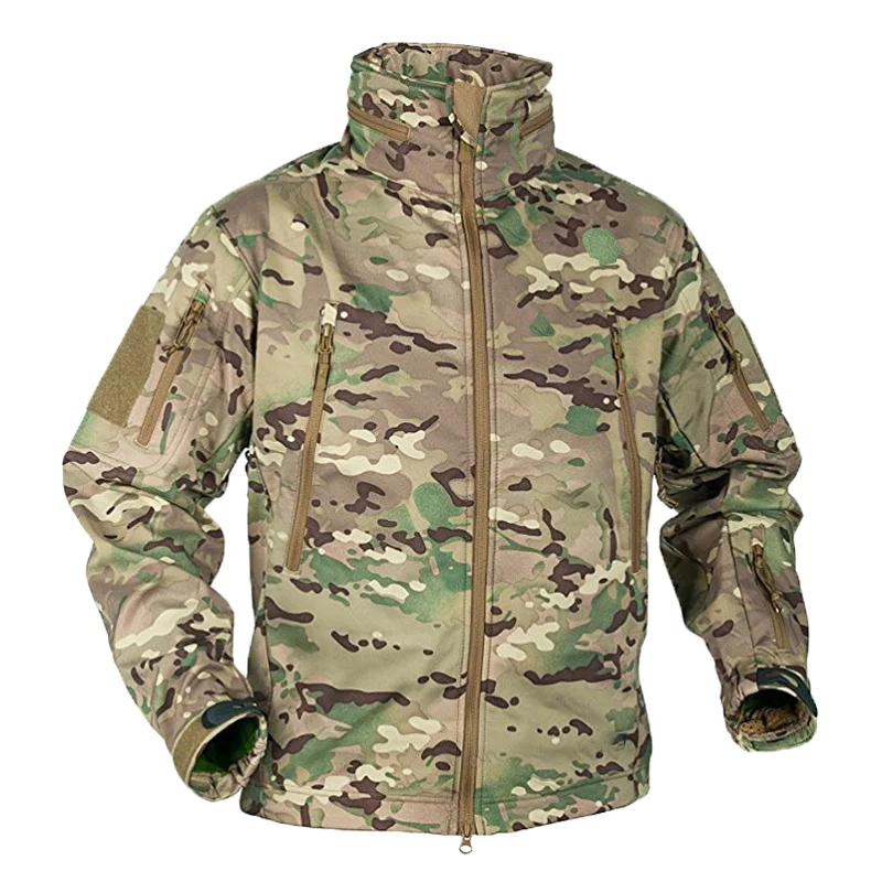الرجال الشتاء الخريف سوفتشيل س - مراجعة Outdoor Hunting Coat وسعره