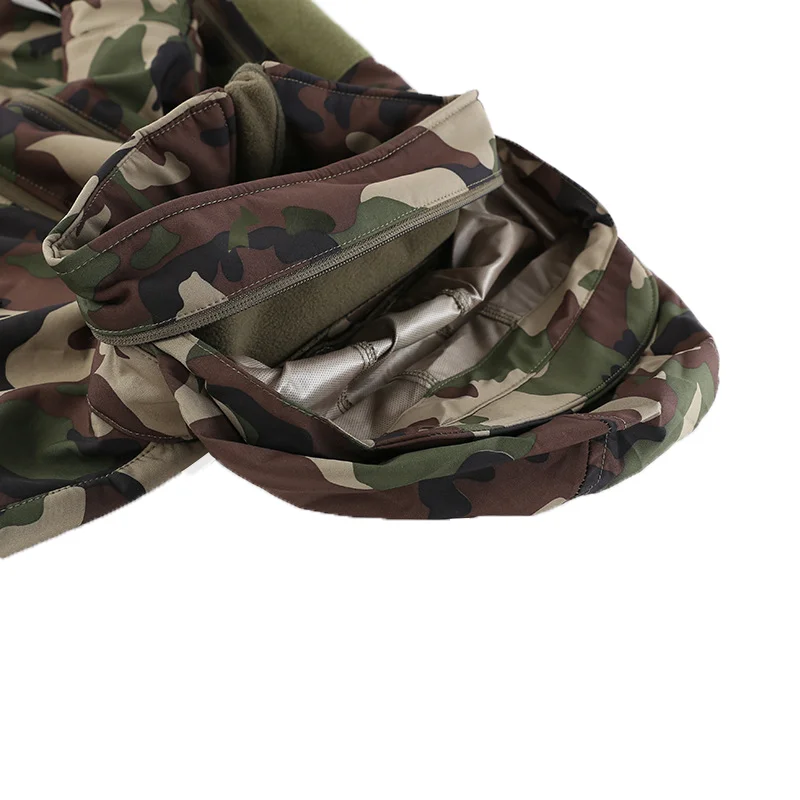 الرجال الشتاء الخريف سوفتشيل س - مراجعة Outdoor Hunting Coat وسعره