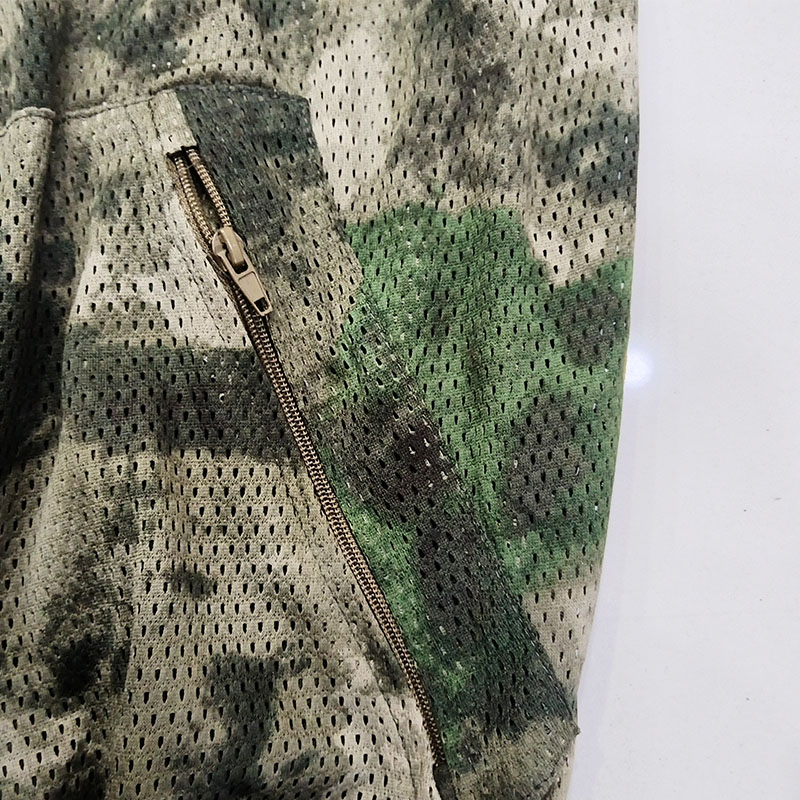 طقم صيفي مموه شبكي بقلنسوة مسا - مراجعة Hunting Outdoor Pants وسعره