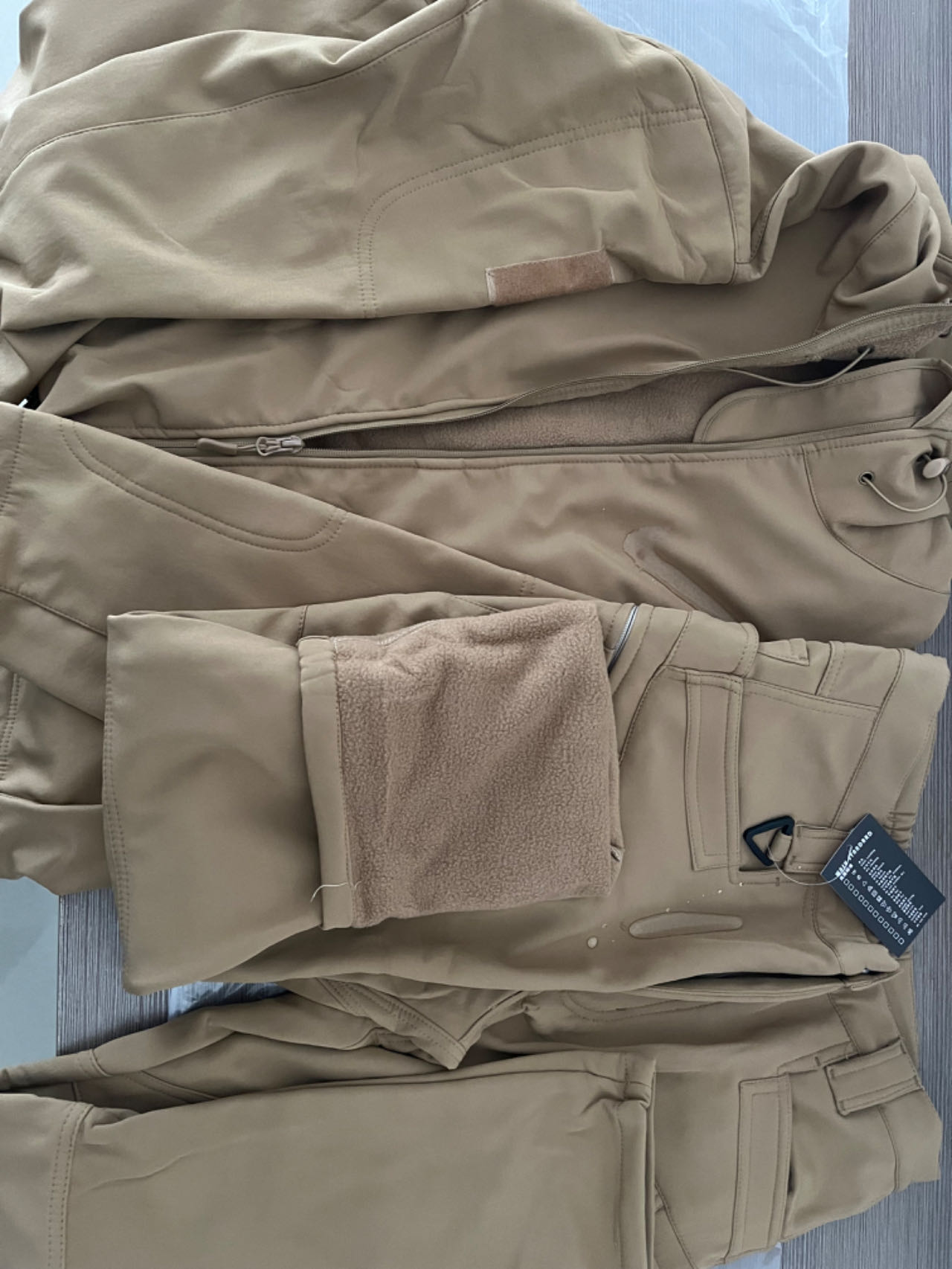 الرجال الشتاء الخريف الدافئة س - مراجعة Outdoor Hunting Coat وسعره