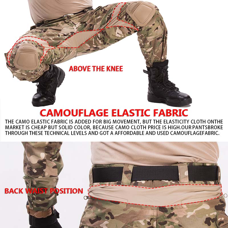 بدلات تكتيكية GEN3 للأنشطة الخ - مراجعة Hunting Outdoor Pants وسعره