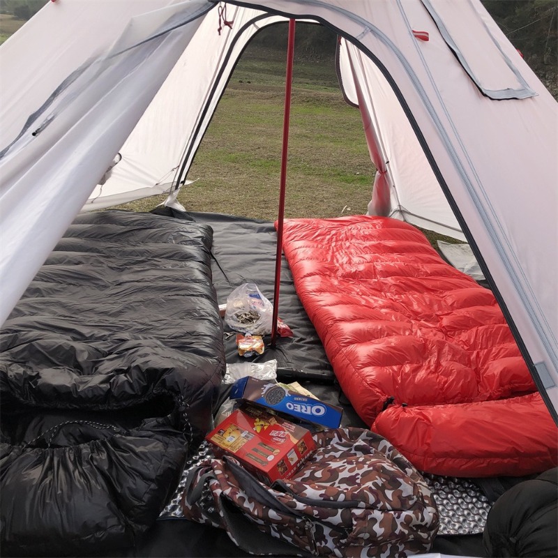الشتاء التخييم خيمة الهرم الكب - مراجعة Hunting Camp Outdoor Supplies وسعره
