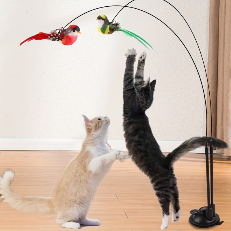 عصا القطط التفاعلية - قاعدة شف - مراجعة Outdoor Hunting Toys وسعره