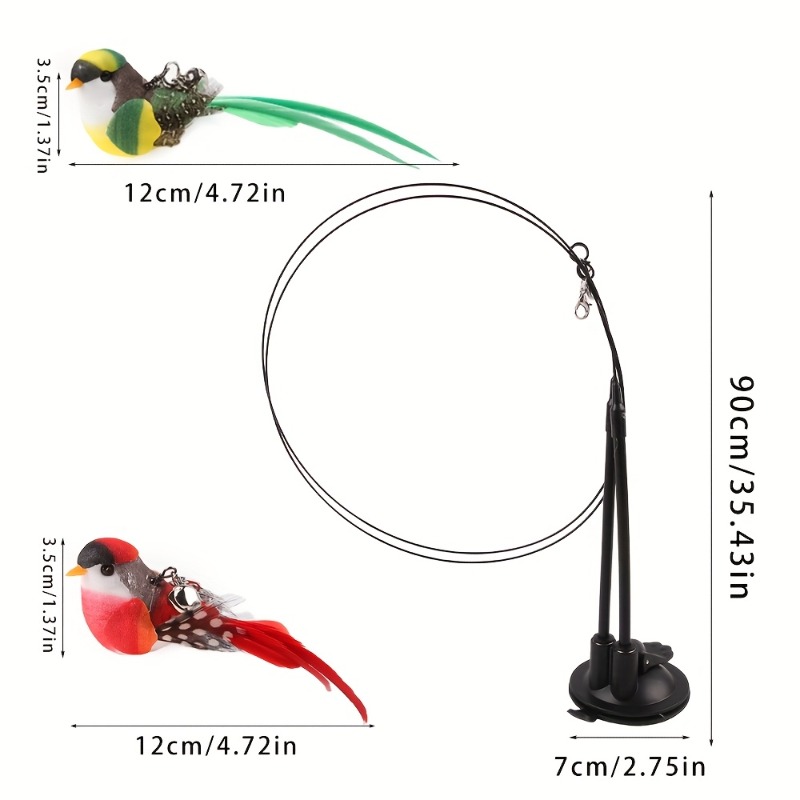 عصا القطط التفاعلية - قاعدة شف - مراجعة Outdoor Hunting Toys وسعره